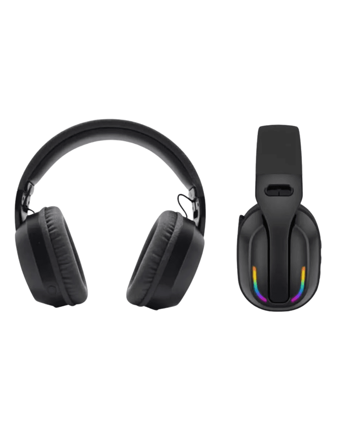 PGB500 Bluetooth Oyuncu Kulaklığı 40MM Sürücü RGB Aydınlatma Type-C Şarj 4