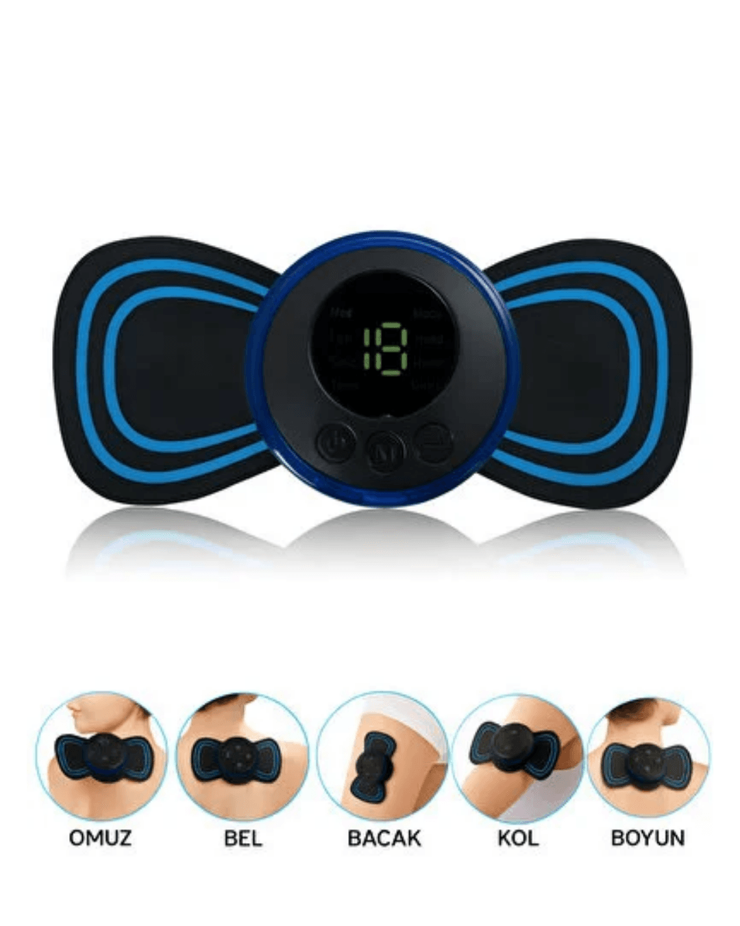 TEKLİ SIXPAD EMS Kas Çalıştırıcı Masaj Cihazı Şarj Edilebilir 4