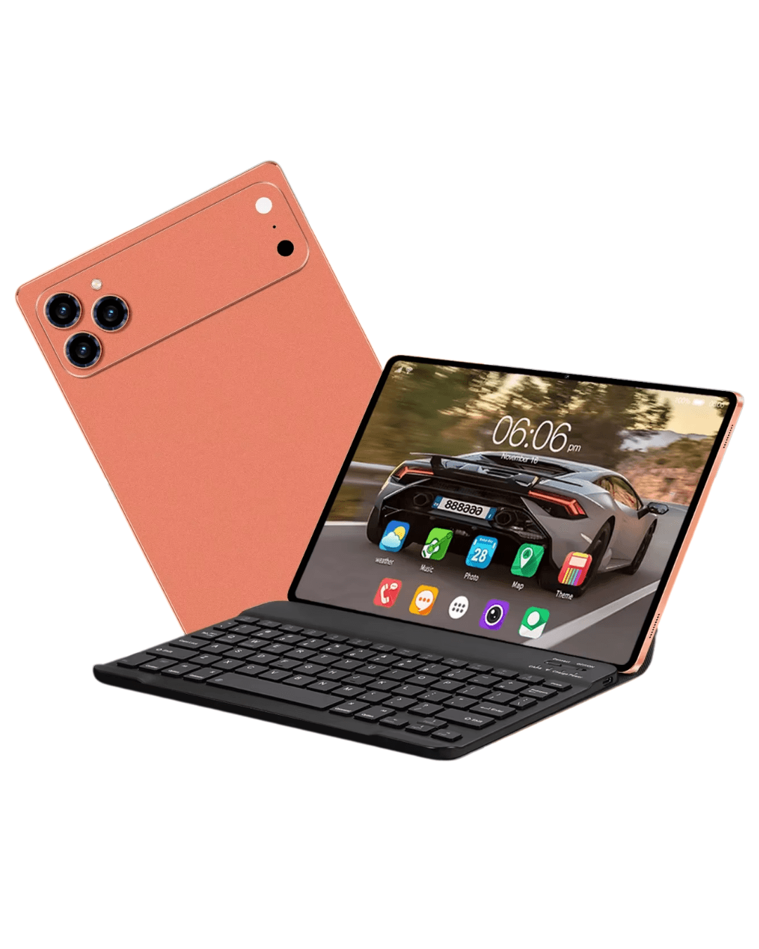 Dokunmatik Android Tablet Klavyeli Kalemli Kılıflı Set Tam Donanımlı 4