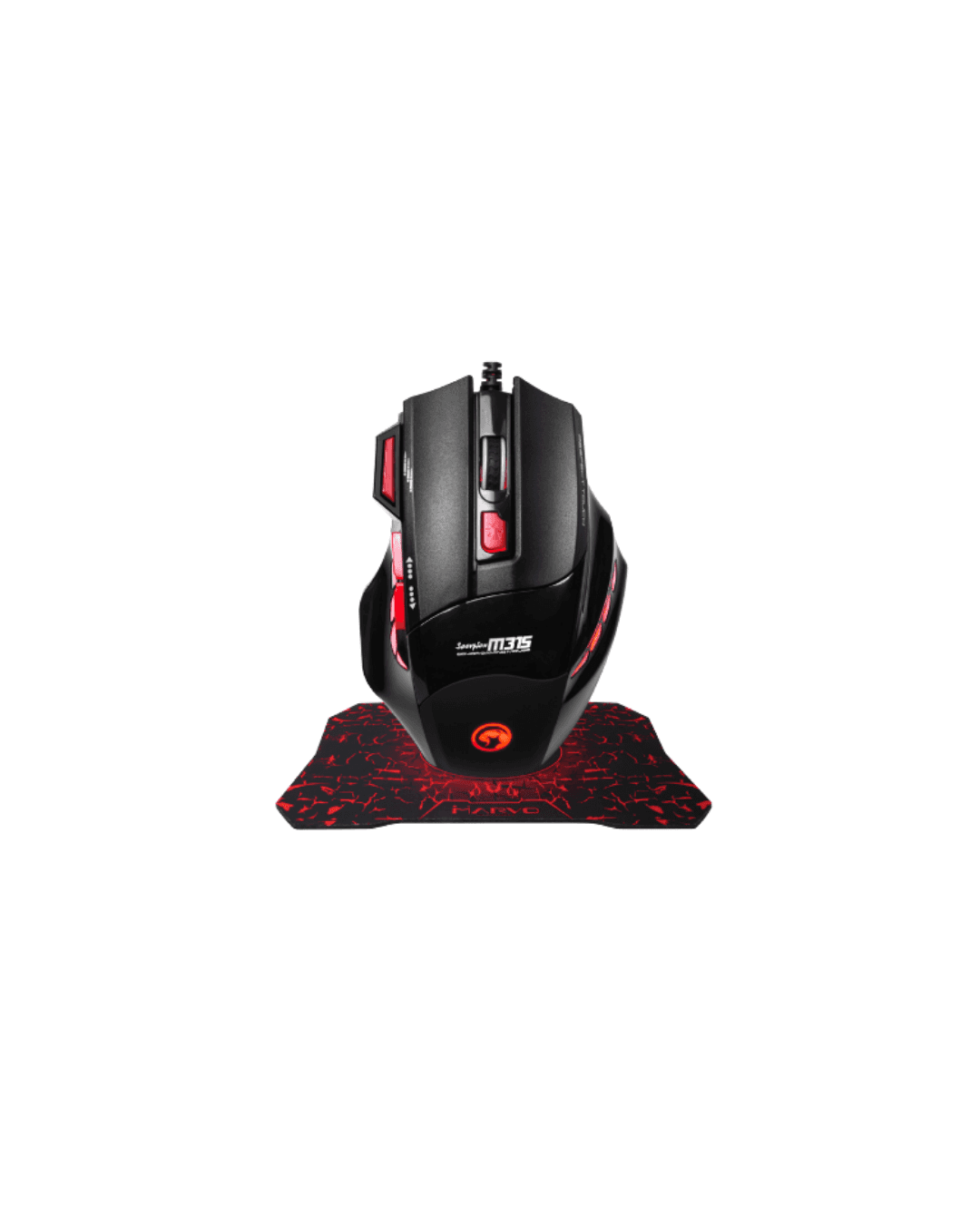 X7 Gaming Mouse Set LED Aydınlatmalı Mousepad ve 7 Tuşlu Oyuncu Faresi 5
