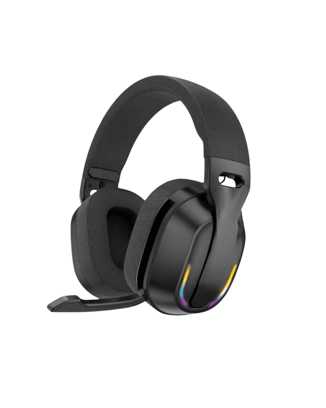 PGB500 Bluetooth Oyuncu Kulaklığı 40MM Sürücü RGB Aydınlatma Type-C Şarj 5