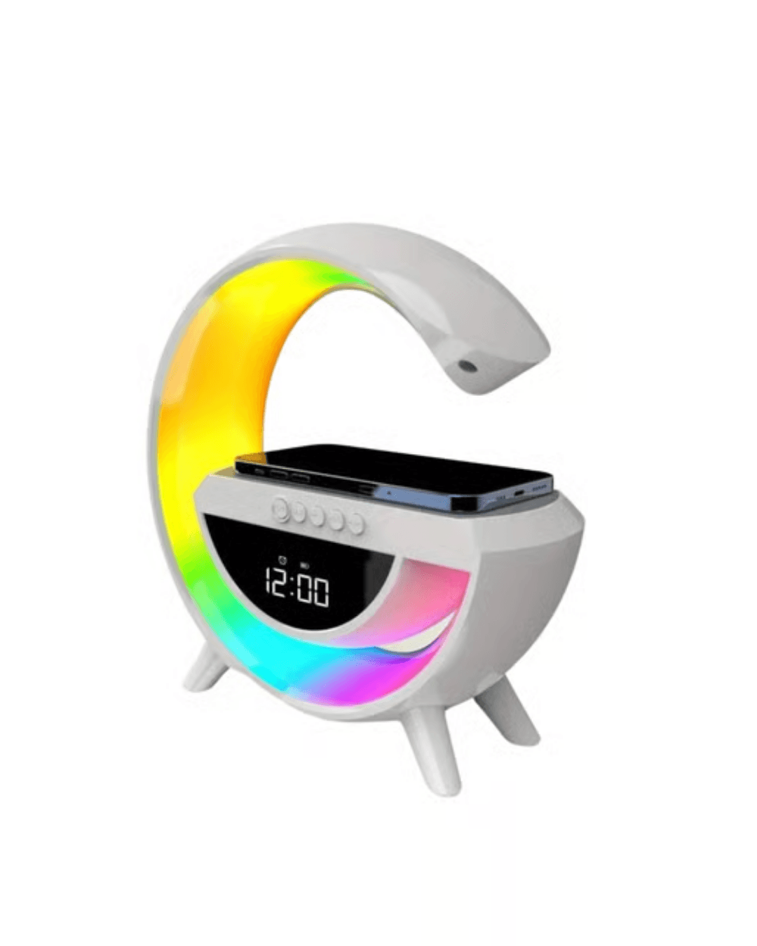 BT3401 Google Digital Kablosuz RGB Hoparlör USB FM TF Kart AUX 5