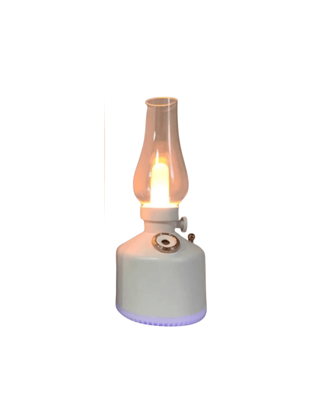 Nostaljik Lamba Nemlendirici 280 ml 1200 mAh USB Şarjlı Aromaterapi Difüzör 5