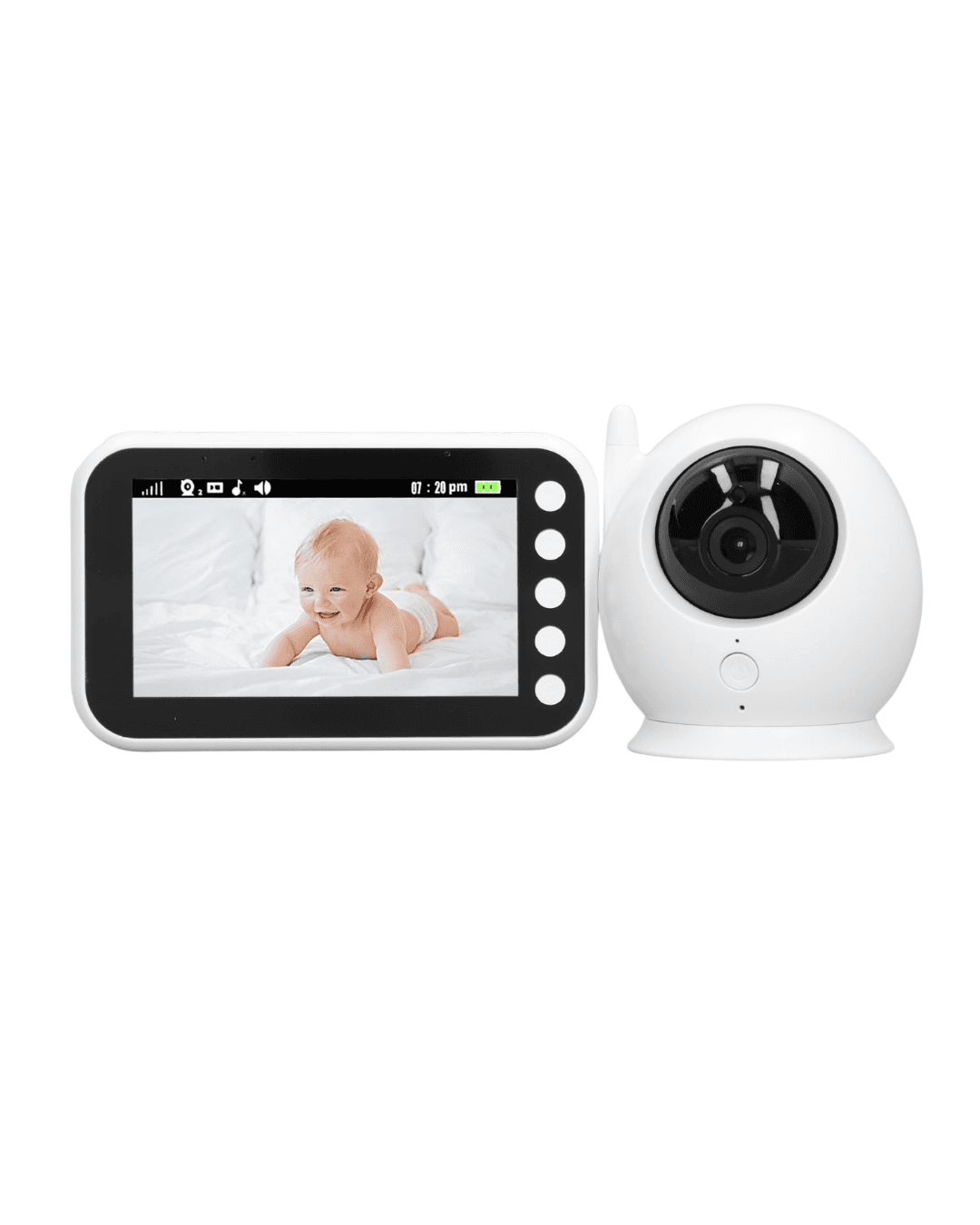 Gece Görüşlü Hareket Takipli Bebek Kamera Sistemi 4.5 İnç Monitör 5