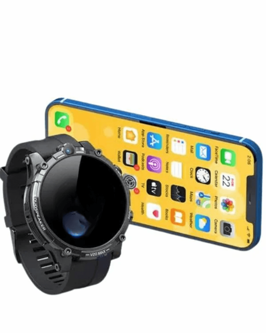 Yeni Model Akıllı Saat GPS Uyumlu Uyku ve Sağlık Takibi Sesli Görüşme 5ATM 5