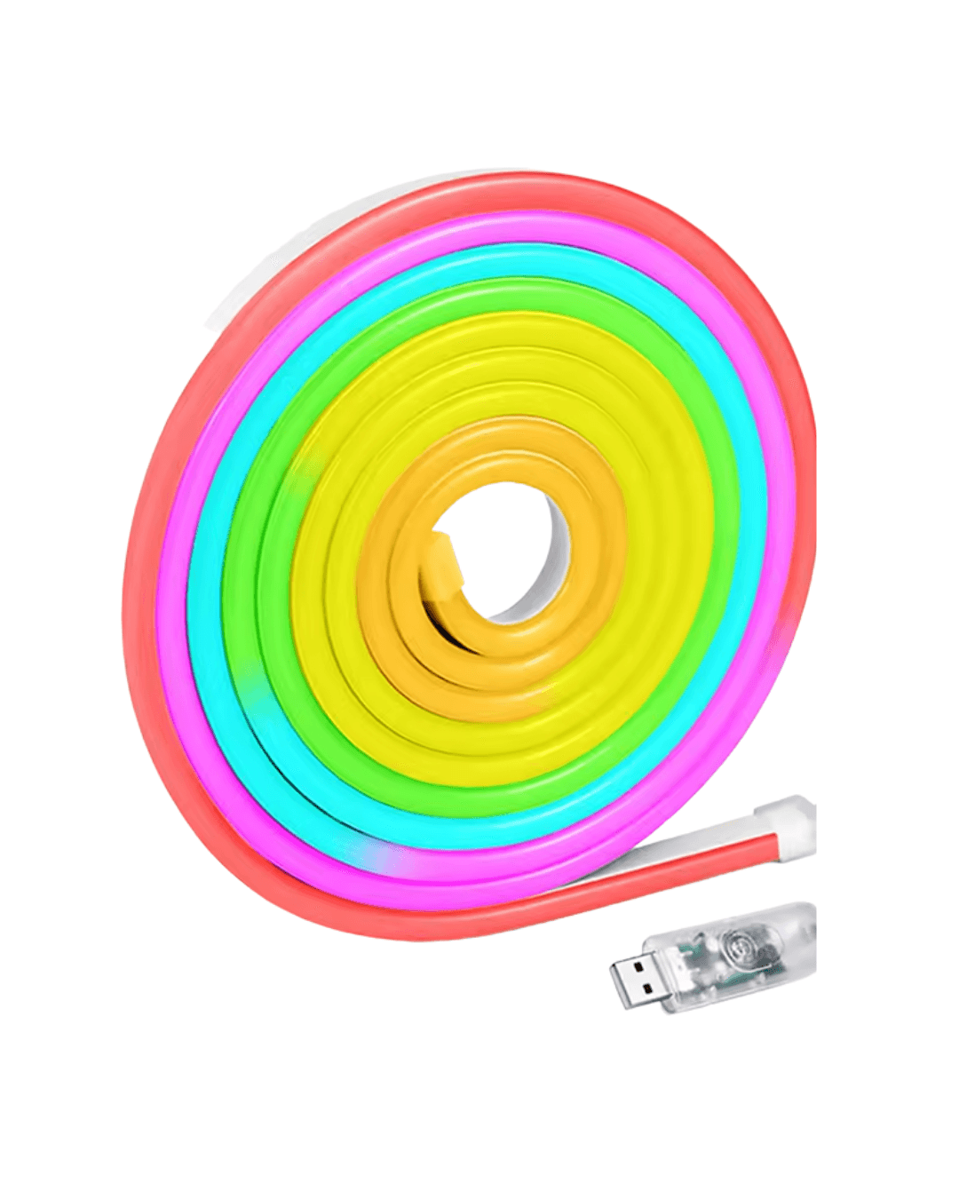 3M RGB Akıllı Neon LED Şerit Işık Telefon ve Kumanda Kontrollü TV Arka Aydınlatma 6