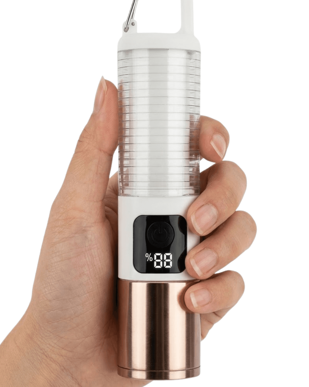 005 USB Şarjlı LED Kamp Feneri 500 Lümen Çift Işık Kaynaklı Taşınabilir Aydınlatma 6