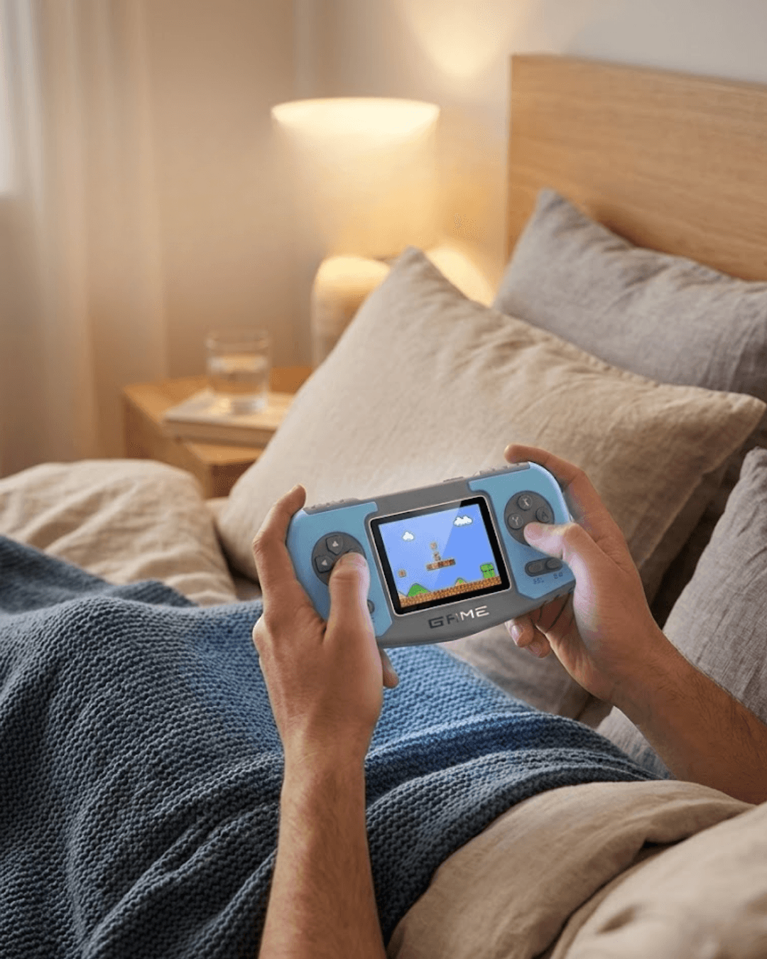 El Tipi Retro Oyun Konsolu Dahili Oyunlar TV Bağlantılı Taşınabilir Game Console