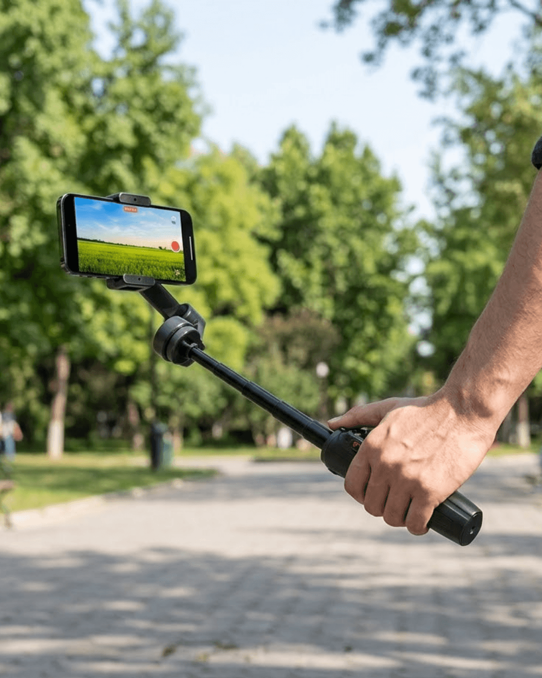 3 Axis Telefon Gimbal Stabilizer Video Çekim Sabitleyici Akıllı Tutucu