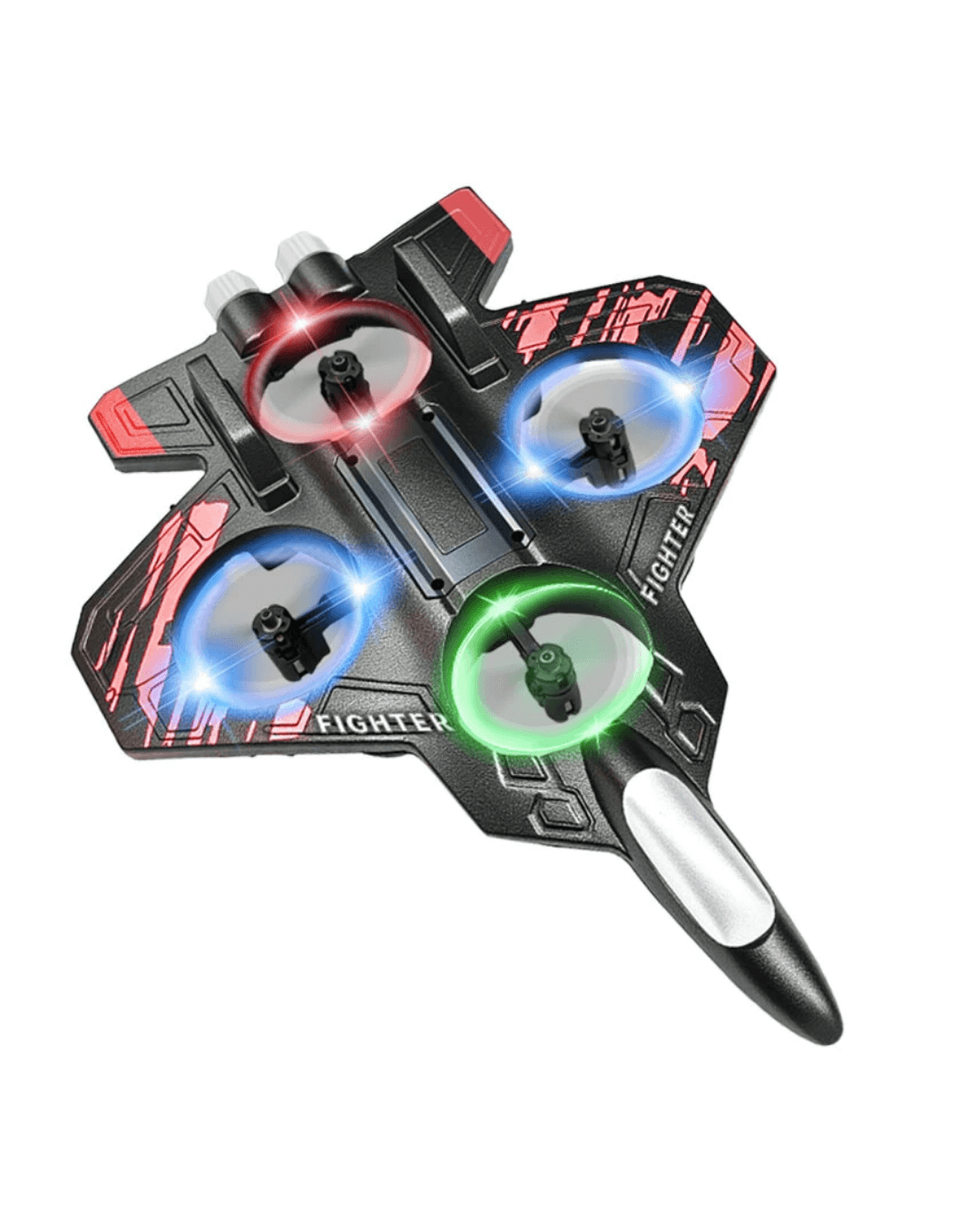 14AGES Uçak Drone LED Işıklı Uzaktan Kumandalı Fighter Jet Oyuncak Drone 3