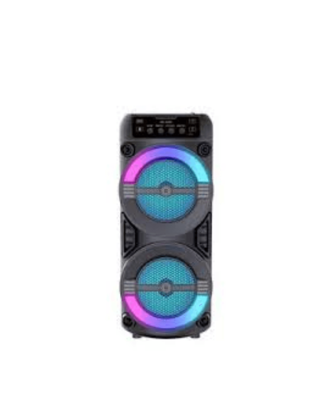 LED Işıklı Kablosuz Bluetooth Hoparlör USB TF Kart Destekli Taşınabilir Ses Sistemi 3