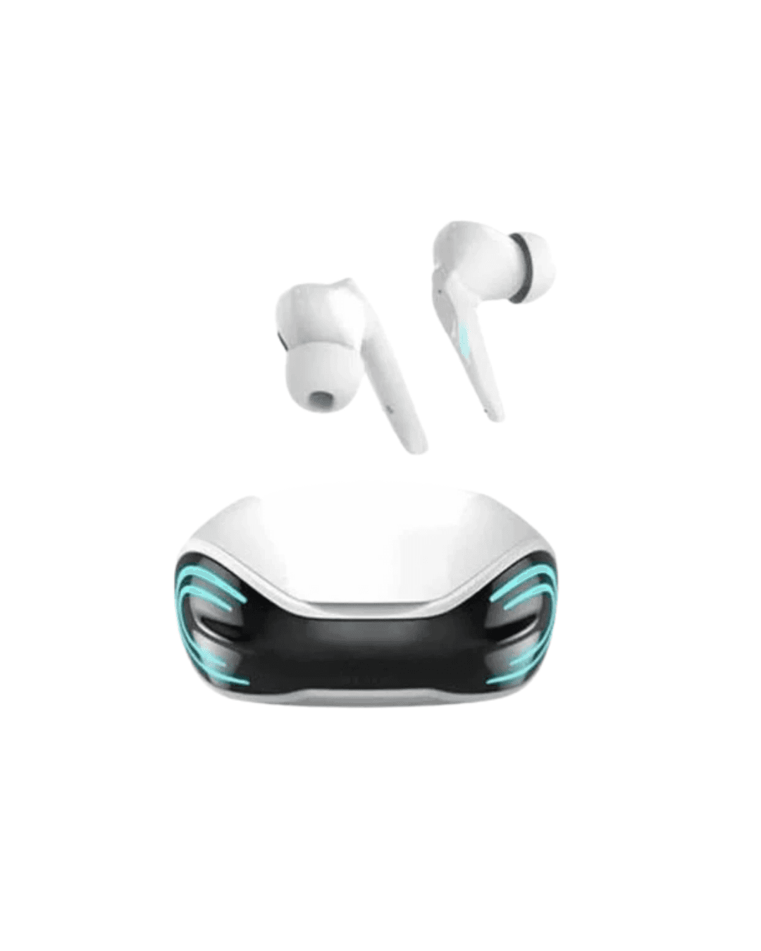 K68 Beyaz Kablosuz Bluetooth Oyuncu Kulaklığı ANC Gürültü Engelleme ve ENC Mikrofon 3