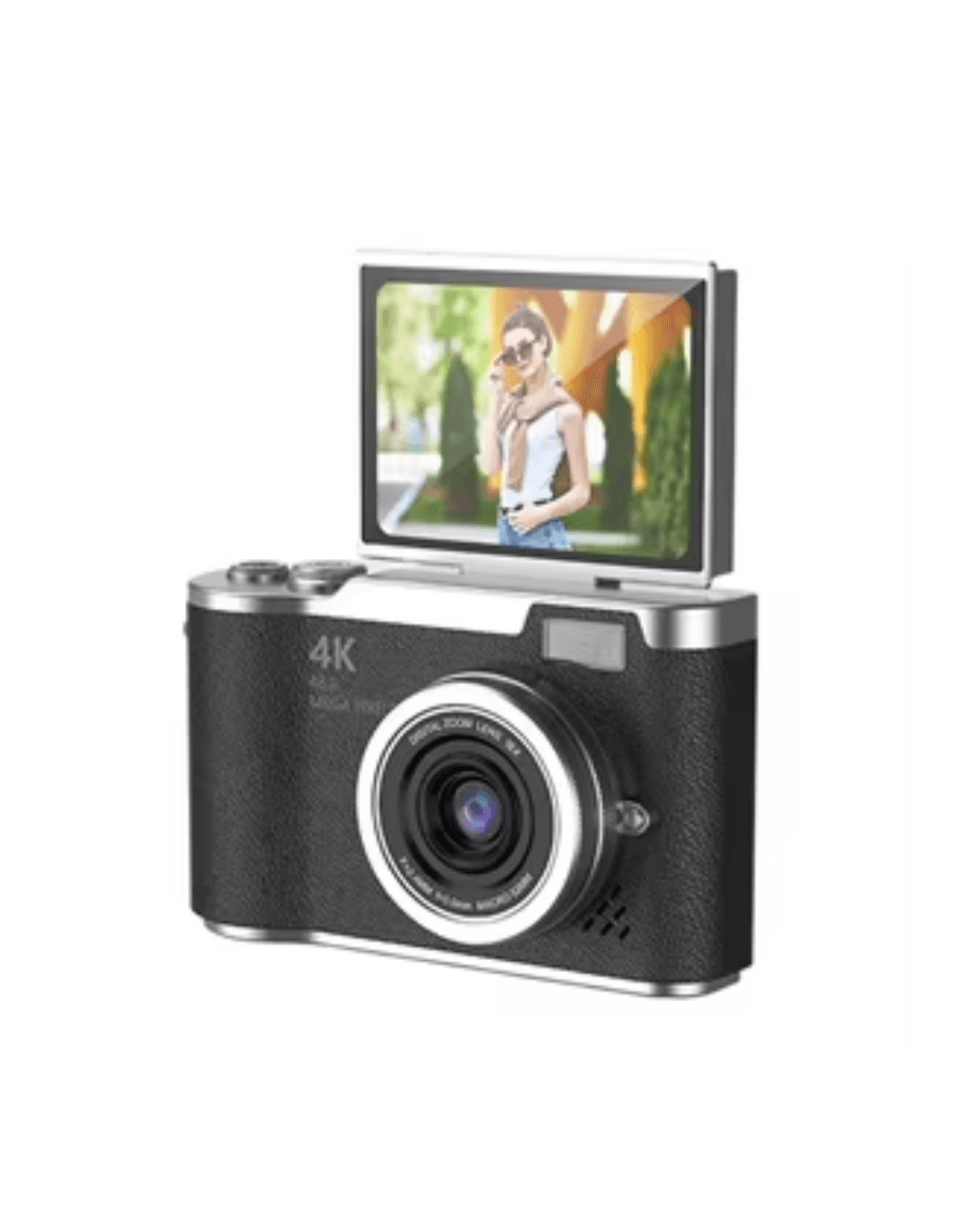 LK007 4K Dijital Fotoğraf Makinesi 48 MP 8X Zoom 180 Derece Döner Ekran 3