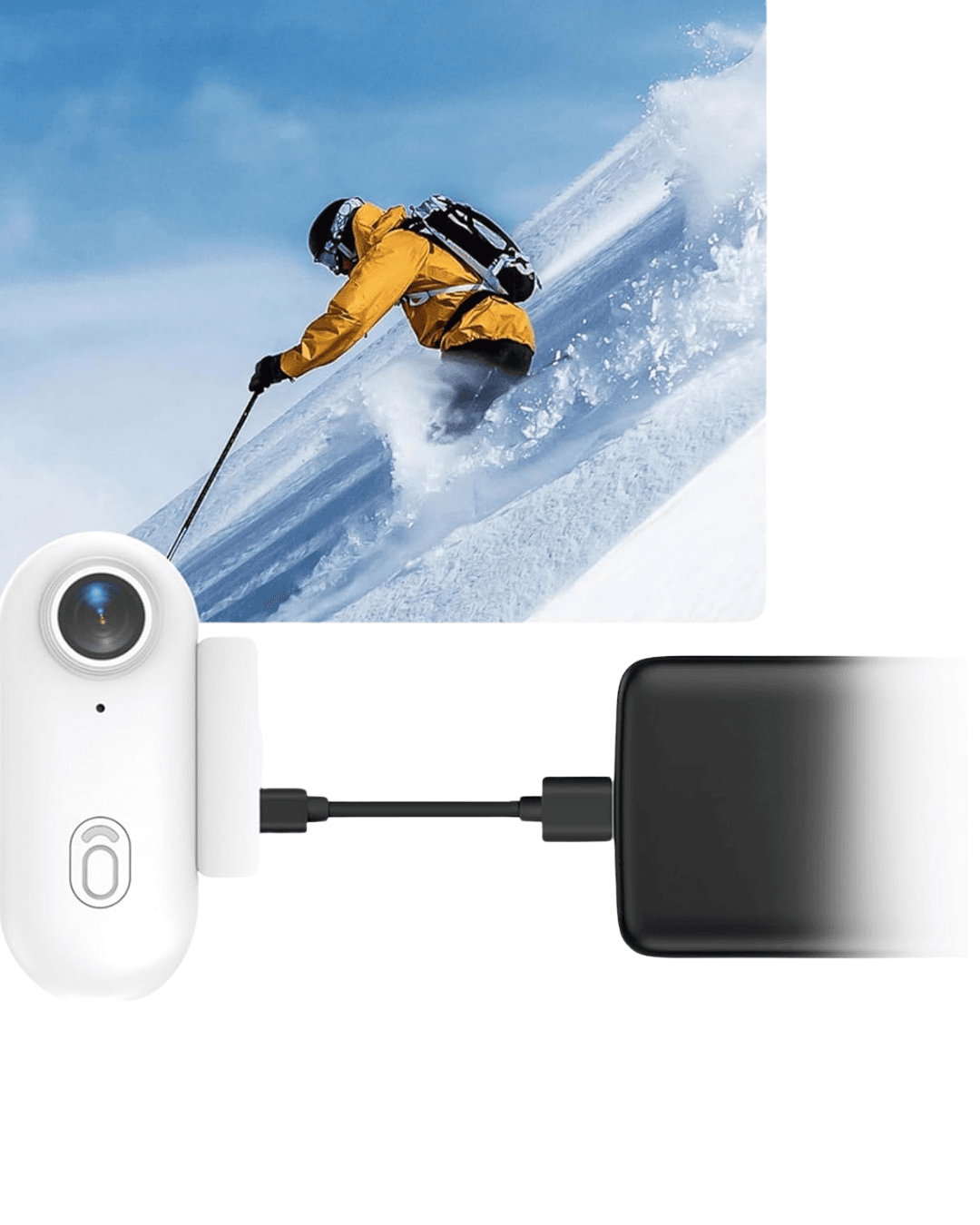 H264 Aksiyon Kamerası 1080P WiFi Su Geçirmez Manyetik Taşınabilir Spor Kamera 5