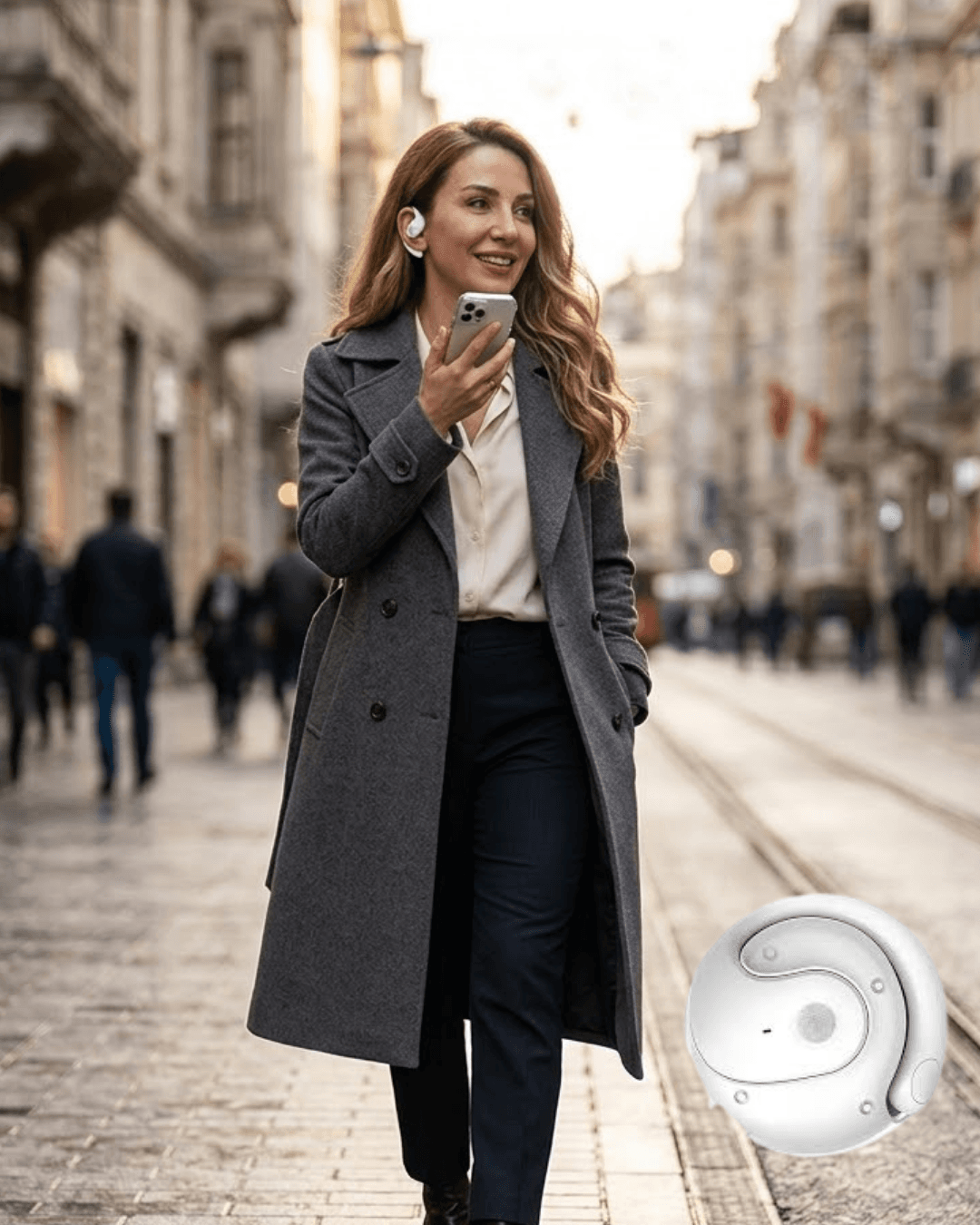 Kablosuz Kulaklık Bluetooth 5.4 Uzun Pil Ömrü Dokunmatik Kontrol Ergonomik Tasarım