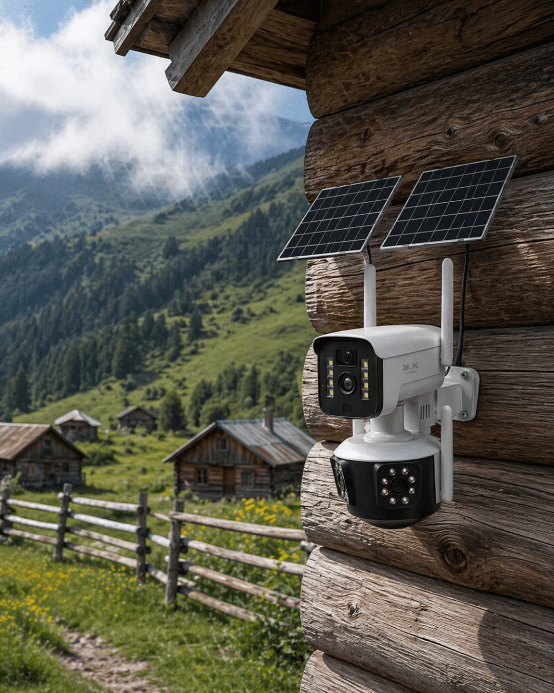 BLM93 SIM Kartlı Arıcı Kamerası 9MP Güneş Enerjili Yayla Güvenlik Kamerası