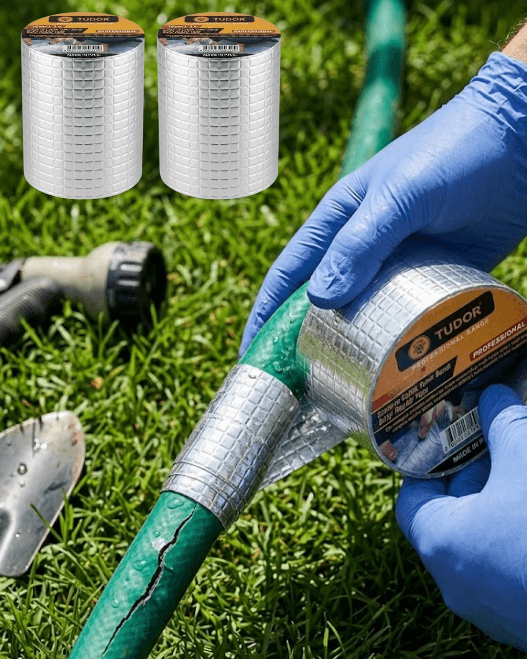 2 Li Set Su Geçirmez Sızdırmaz Tamir Bandı Güçlü Yapışkanlı 72 mm