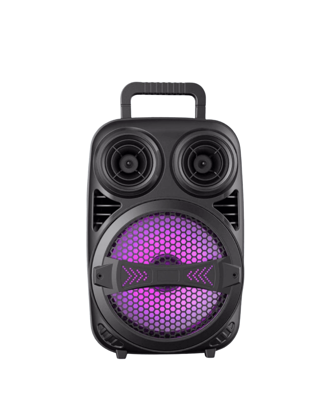 BT612 6.5 İnç Bluetooth Hoparlör Taşınabilir Mikrofonlu RGB Işıklı Ses Sistemi 6