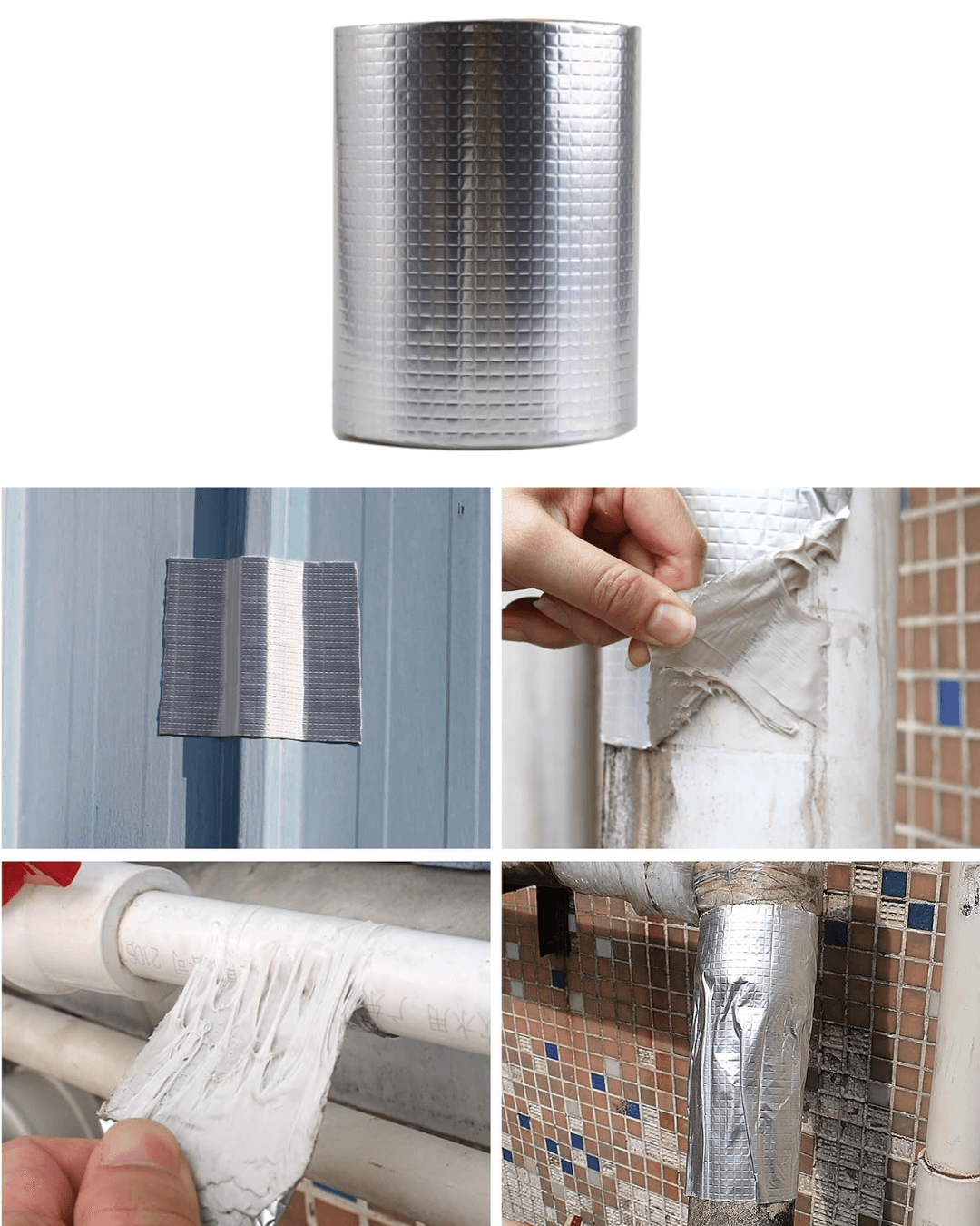 72 mm Tamir Bandı 2'li Set - Suya Dayanıklı Güçlü Yapışkanlı Onarım Bandı 6