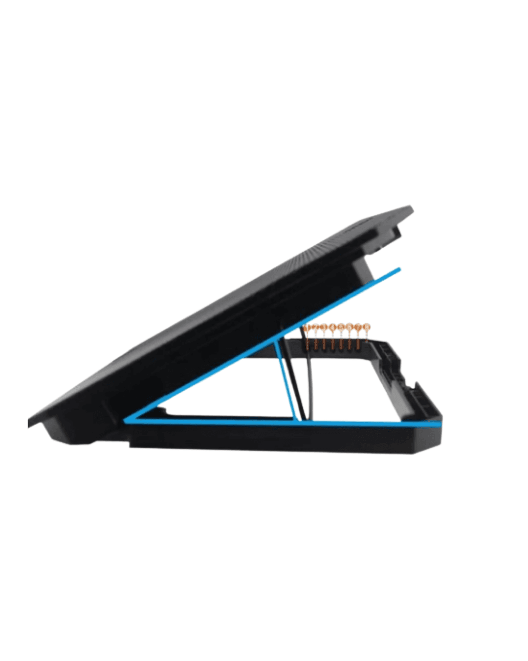 N99 Ayarlanabilir Laptop Soğutucu Stand Çift Fanlı Bilgisayar Soğutucusu 6