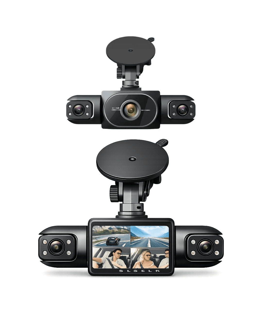 4İN1 M3 Araç Kamerası Full HD Geniş Açı Hareket Algılama Loop Recording 6