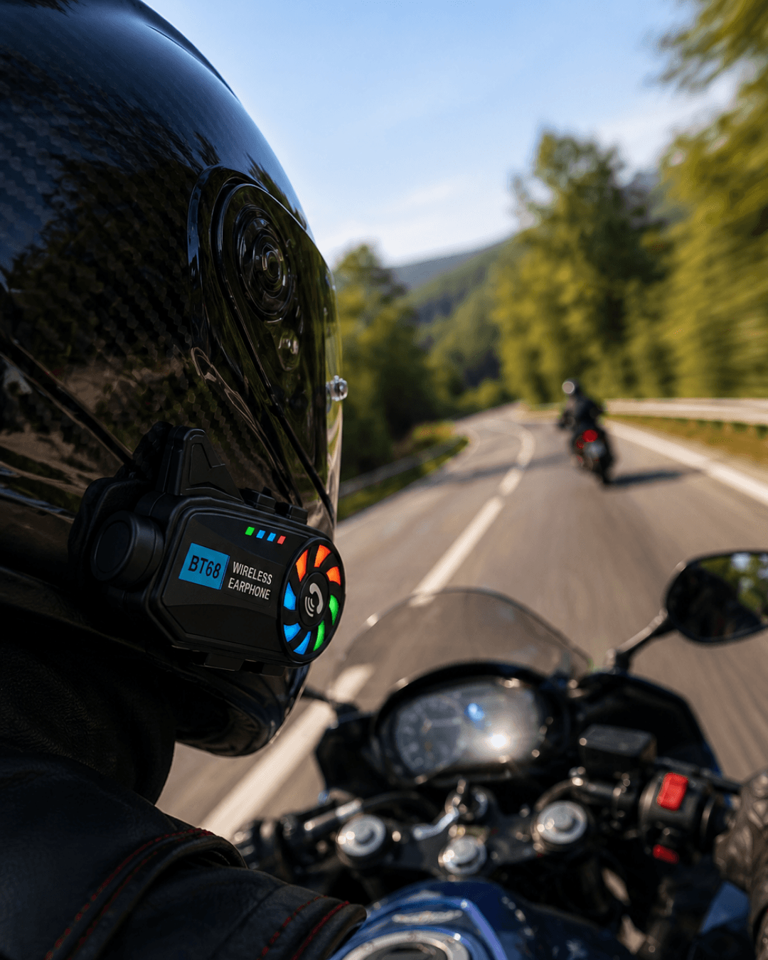 Motosiklet Kask Kamera Sistemi Gece Görüş Destekli Bluetooth 5.4 ve 3000mAh Pil