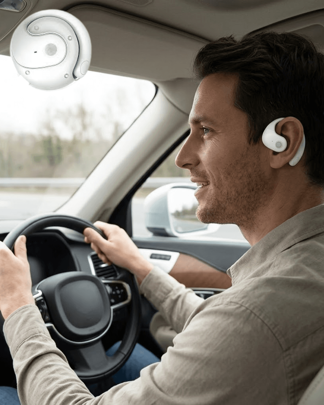 TWS Kablosuz Kulaklık Bluetooth 5.4 Yüksek Ses Kalitesi Ergonomik Kulak Kancalı Tasarım