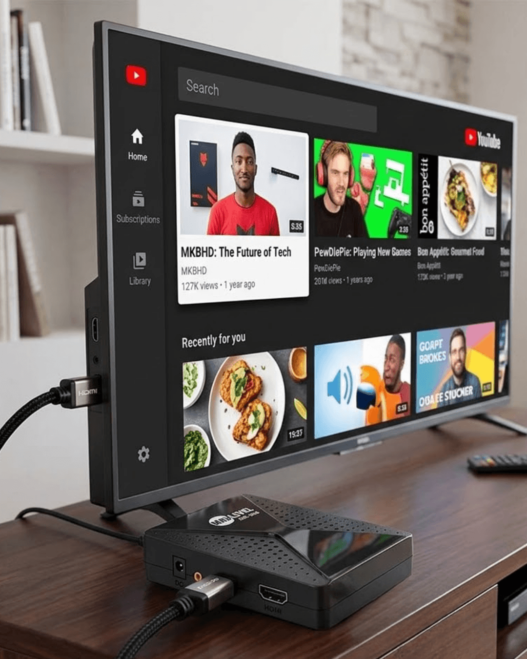 Dijital Uydu Receiver 1080P HDMI Çıkışlı DVB S2 HD Kanal Güncellemeli USB WiFi