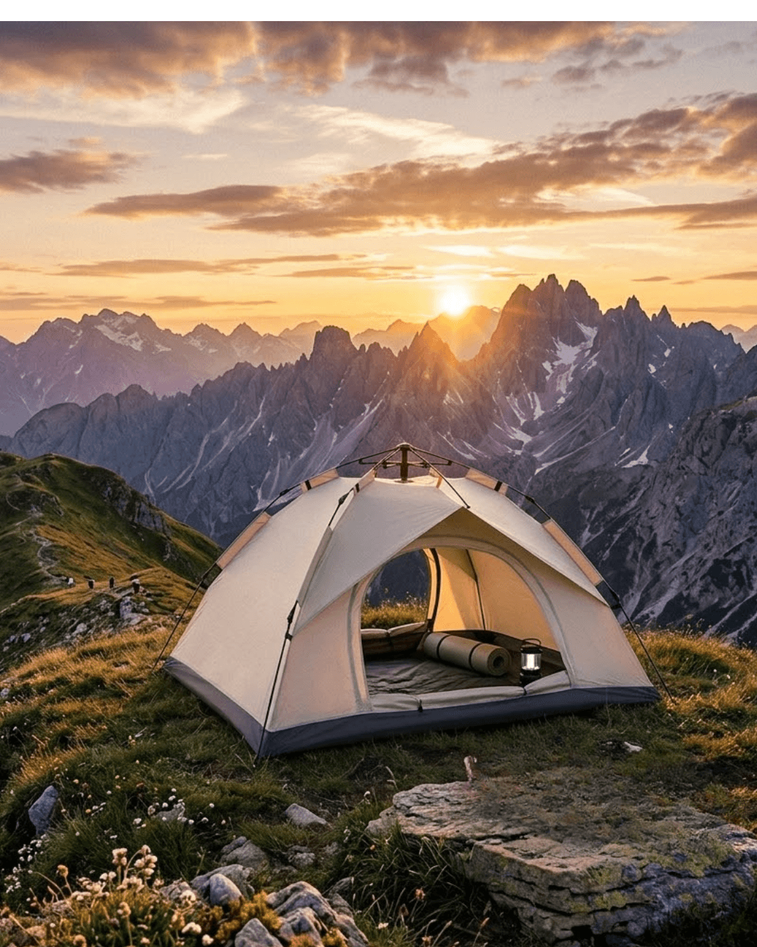 Otomatik Kamp Çadırı 200x150 cm Taşınabilir Pratik Outdoor Çadır
