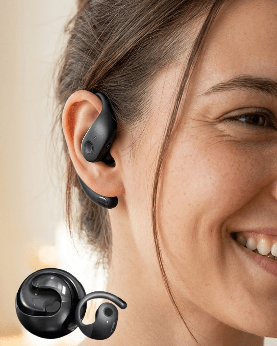36 Saat Kullanım Bluetooth Kulaklık Gürültü Engelleme Spor Kulaklık HiFi