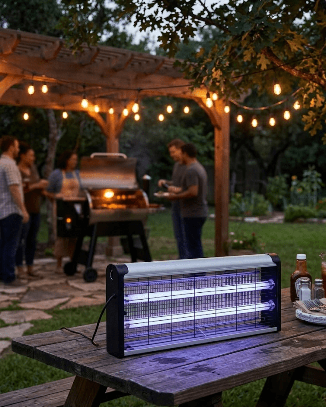 Sessiz Çalışan Sinek Öldürücü Lamba 10W Güçlü Elektrikli Haşere Kovucu