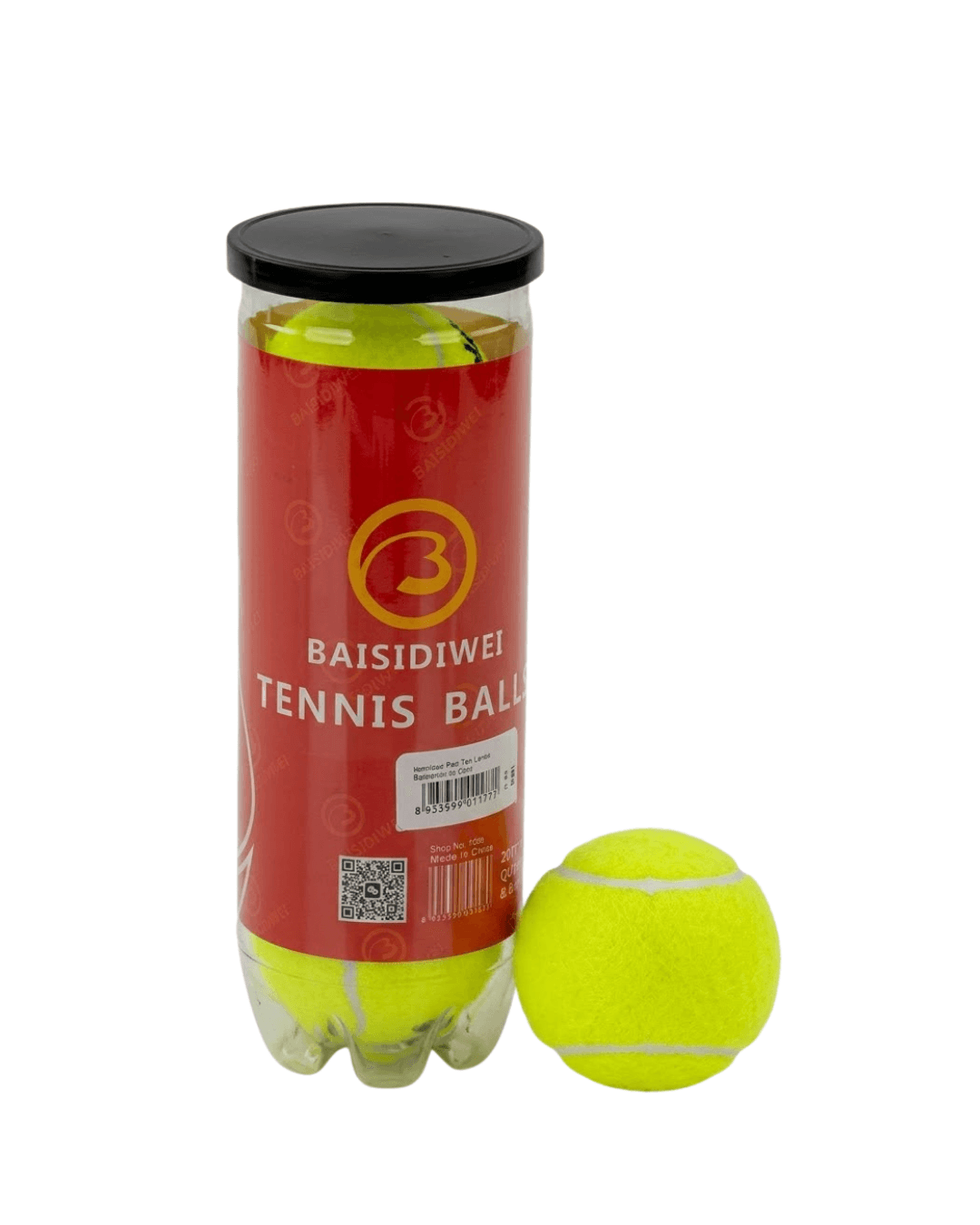 Tenis Topları 3'lü Set Yüksek Performans Dengeli Zıplama Dayanıklı Keçe Kaplama