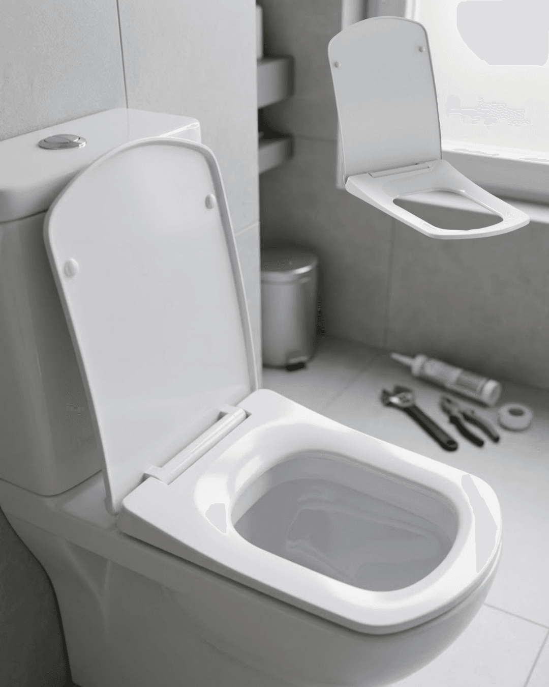 Universal Yavaş Kapanan Klozet Kapağı Sessiz Soft Close Sistem Kolay Kurulum