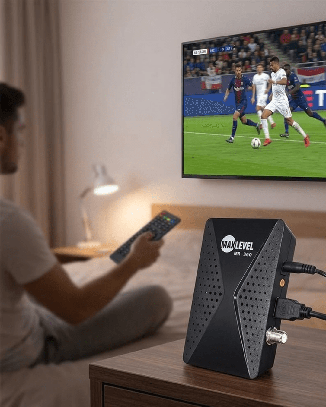 HDMI USB Girişli HD Uydu Alıcısı Kablosuz İnternet Destekli DVB S2 Full HD