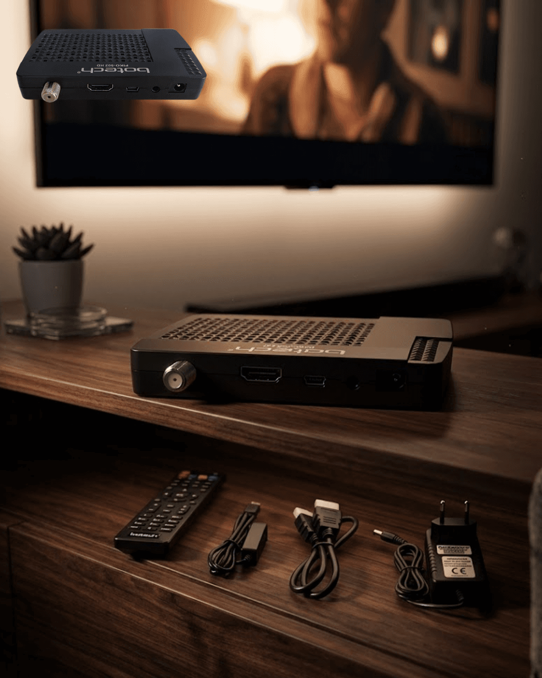Yüksek Performanslı HD Uydu Alıcı 1080p HDMI USB Çoklu Dil Desteği