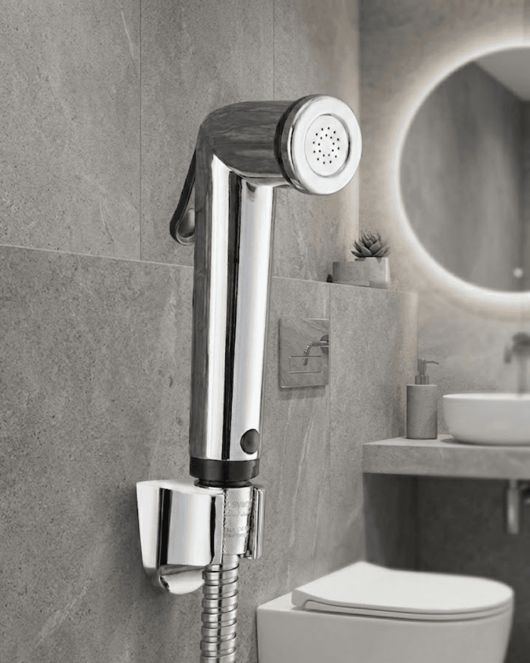 Bas Bırak El Duşu Taharetmatik Hijyen Seti Kontrollü Su Akışlı Banyo