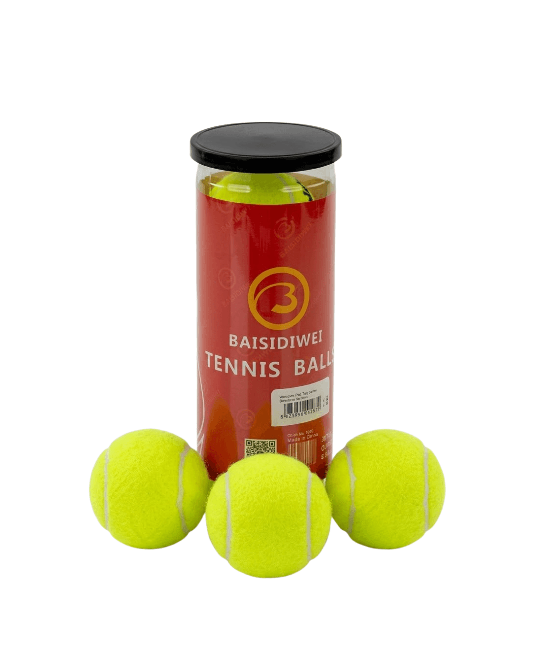 3'lü Tenis Topu Seti Dayanıklı ve Dengeli Zıplama Özellikli Spor Topları