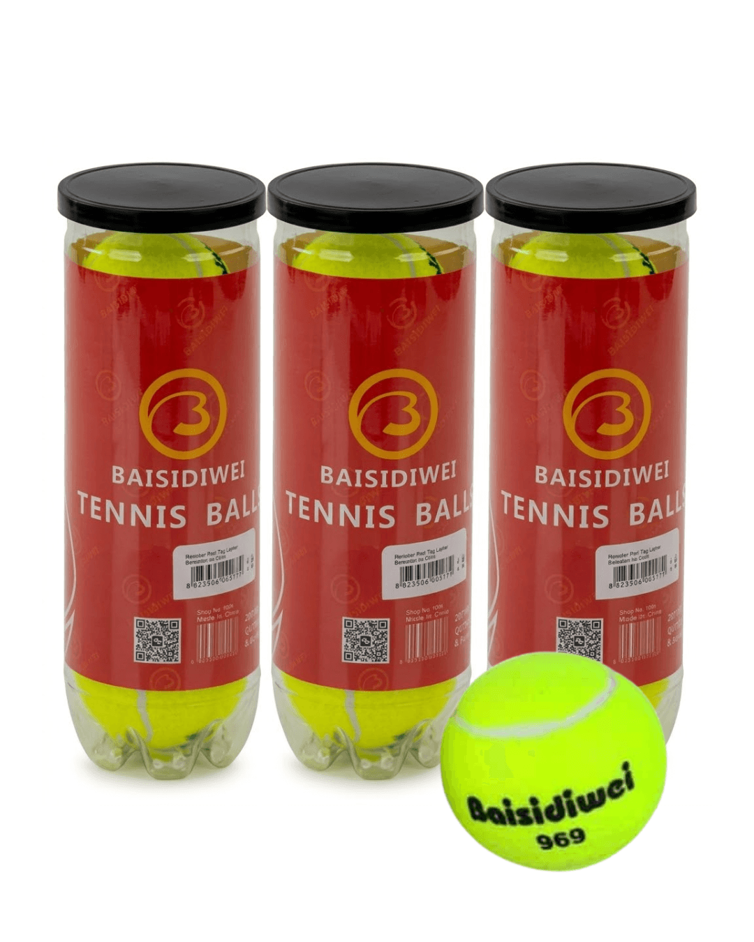 9'lu Tenis Topu Seti - Spor ve Eğlence İçin Kullanışlı Toplar