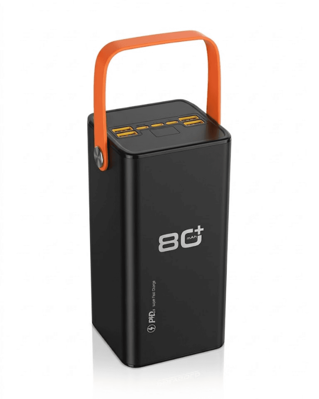 Profesyonel 80000 mAh Powerbank Çoklu Giriş Çıkış Taşınabilir Hızlı Şarj 3