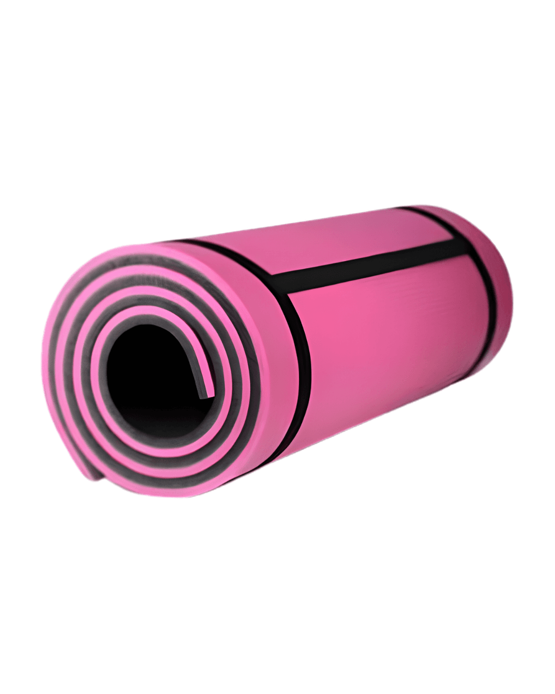 10 mm Yoga Matı Pembe Kaymaz Yüzey Çift Taraflı Kullanım EVA Fitness Minderi 3