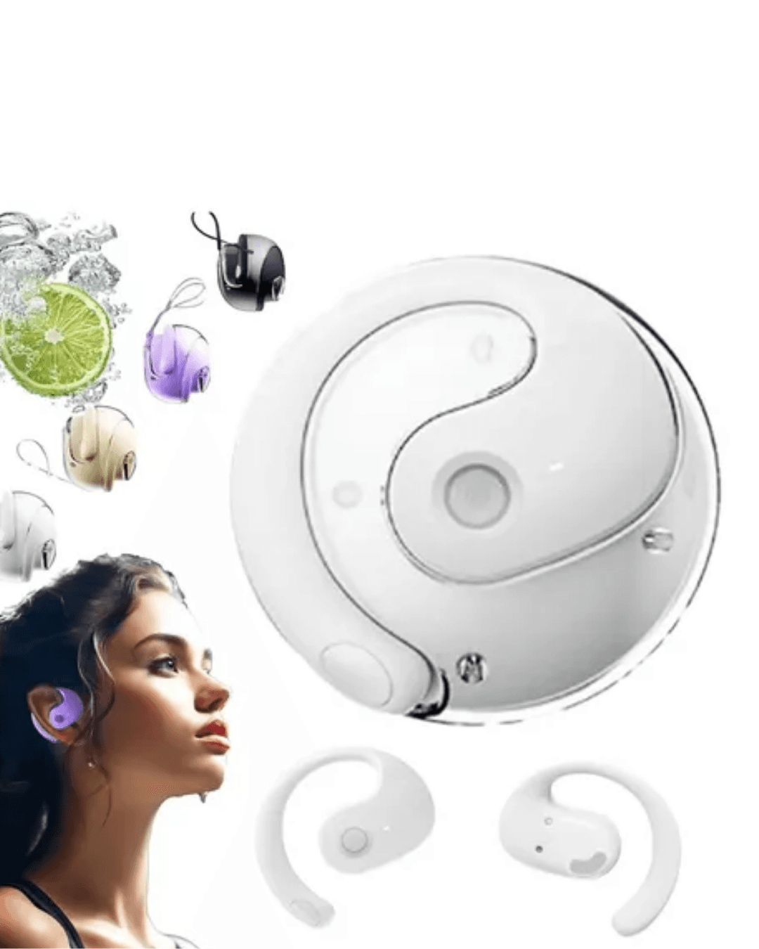 Kablosuz Kulaklık Bluetooth 5.4 Uzun Pil Ömrü Dokunmatik Kontrol Ergonomik Tasarım 4