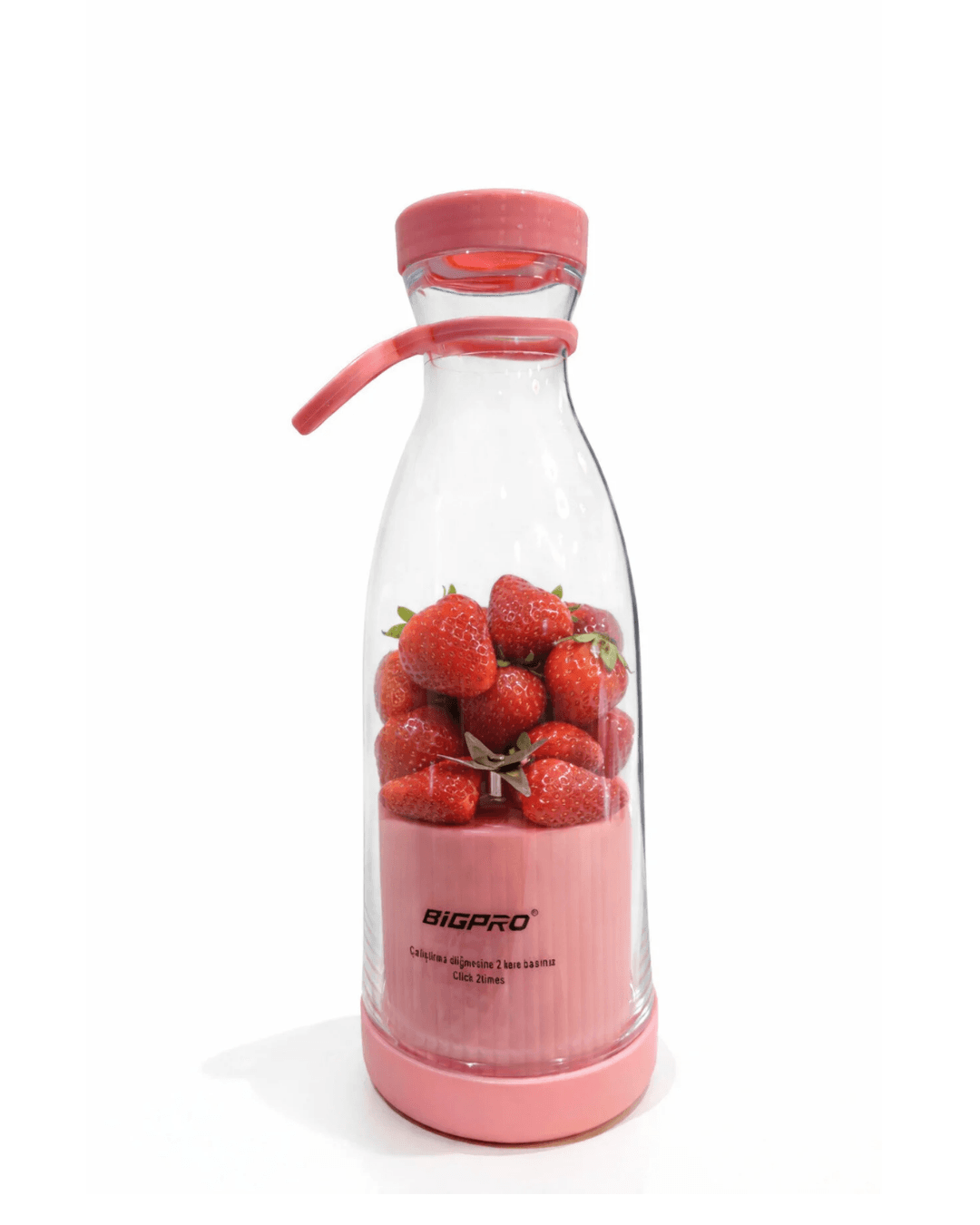 BİG BARDAK BLENDER Kablosuz USB Şarjlı Taşınabilir Pratik Blender 4
