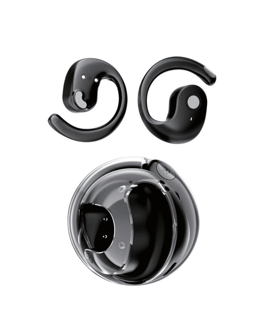 OWS Kablosuz Kulaklık Siyah - Gürültü Azaltma, 36 Saat Pil, Bluetooth 5.5 4
