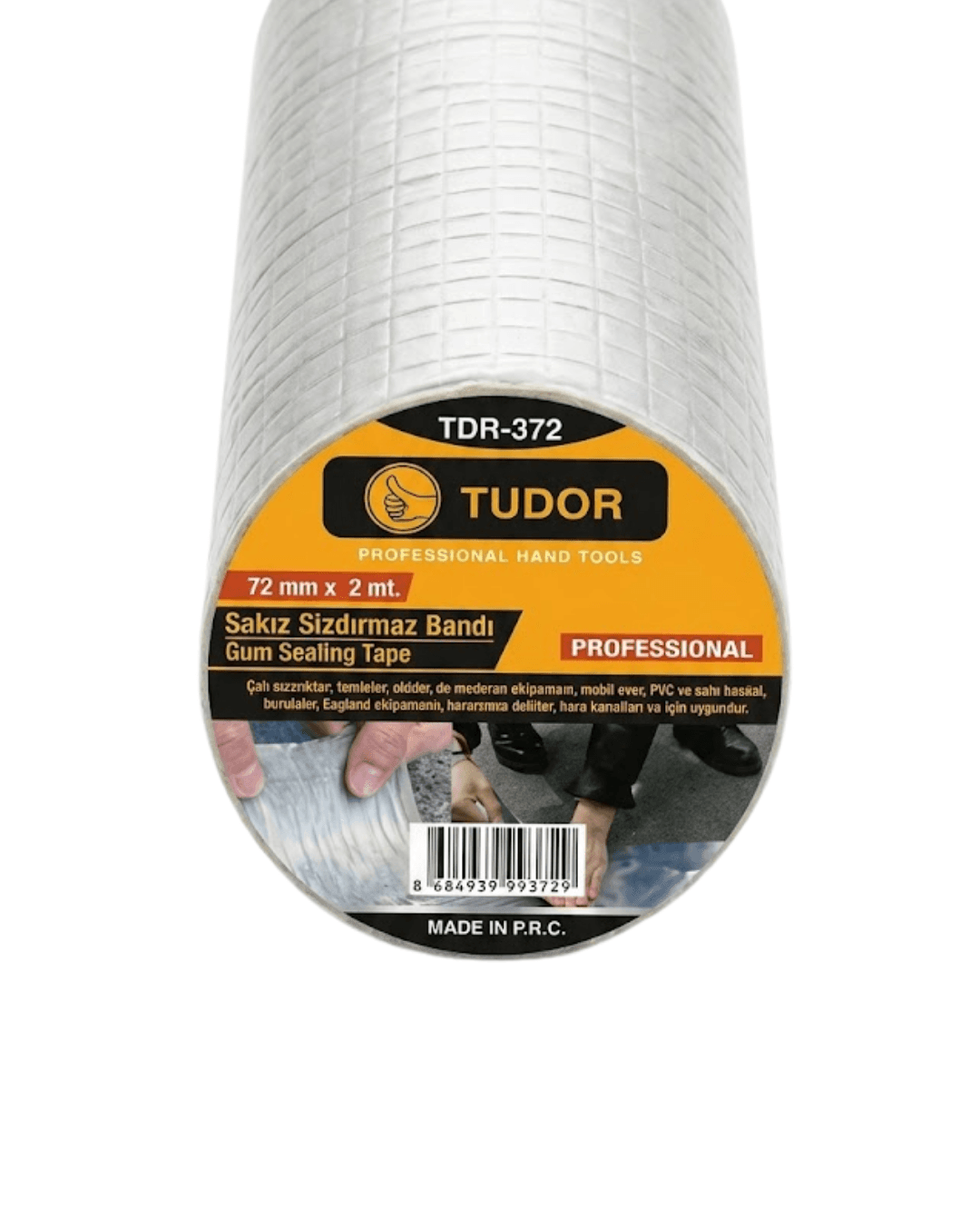 Çok Amaçlı Sızdırmaz Bant 2 MT Boru Çatı Gider Tamir Bandı 72 mm 4