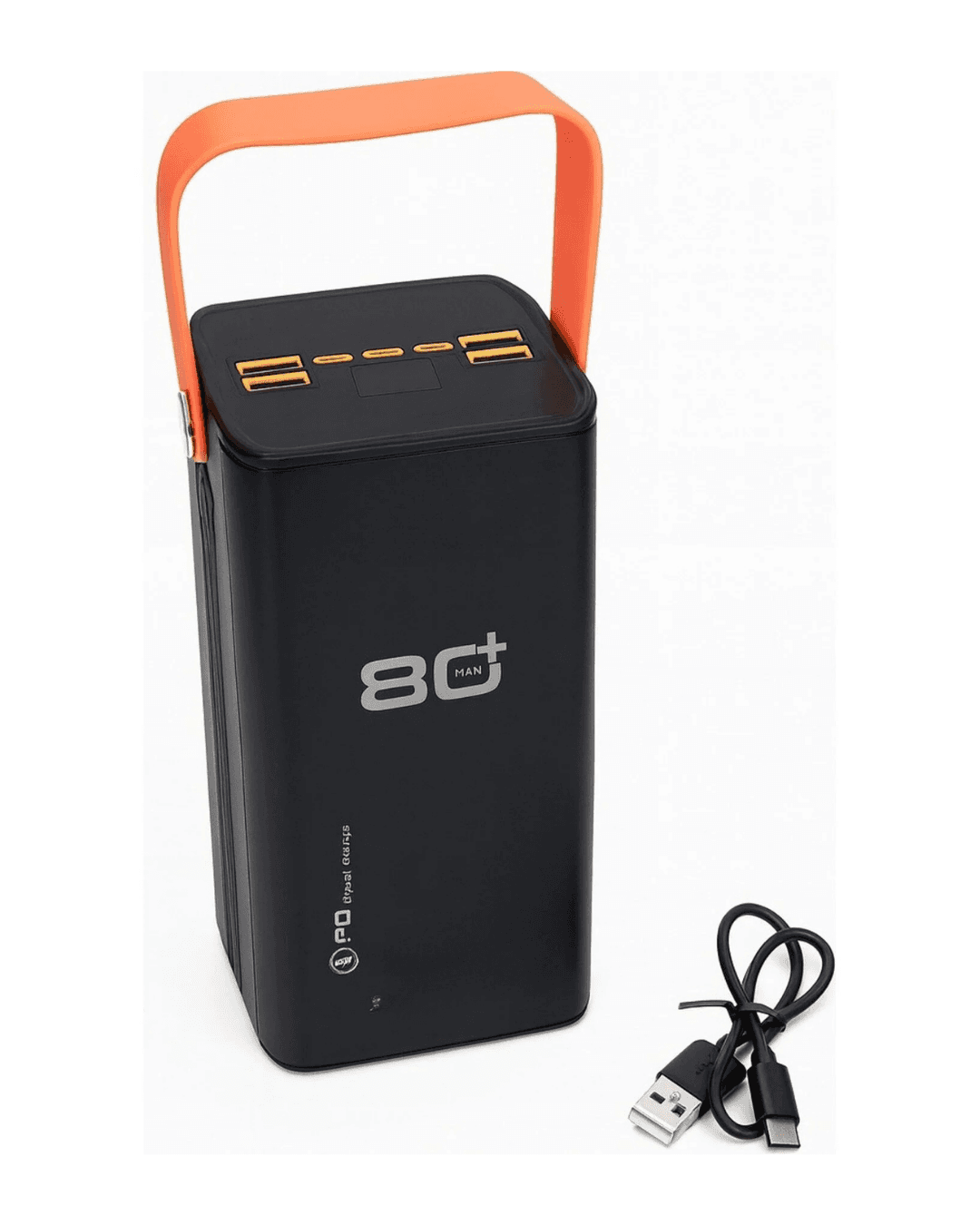 Profesyonel 80000 mAh Powerbank Çoklu Giriş Çıkış Taşınabilir Hızlı Şarj 4