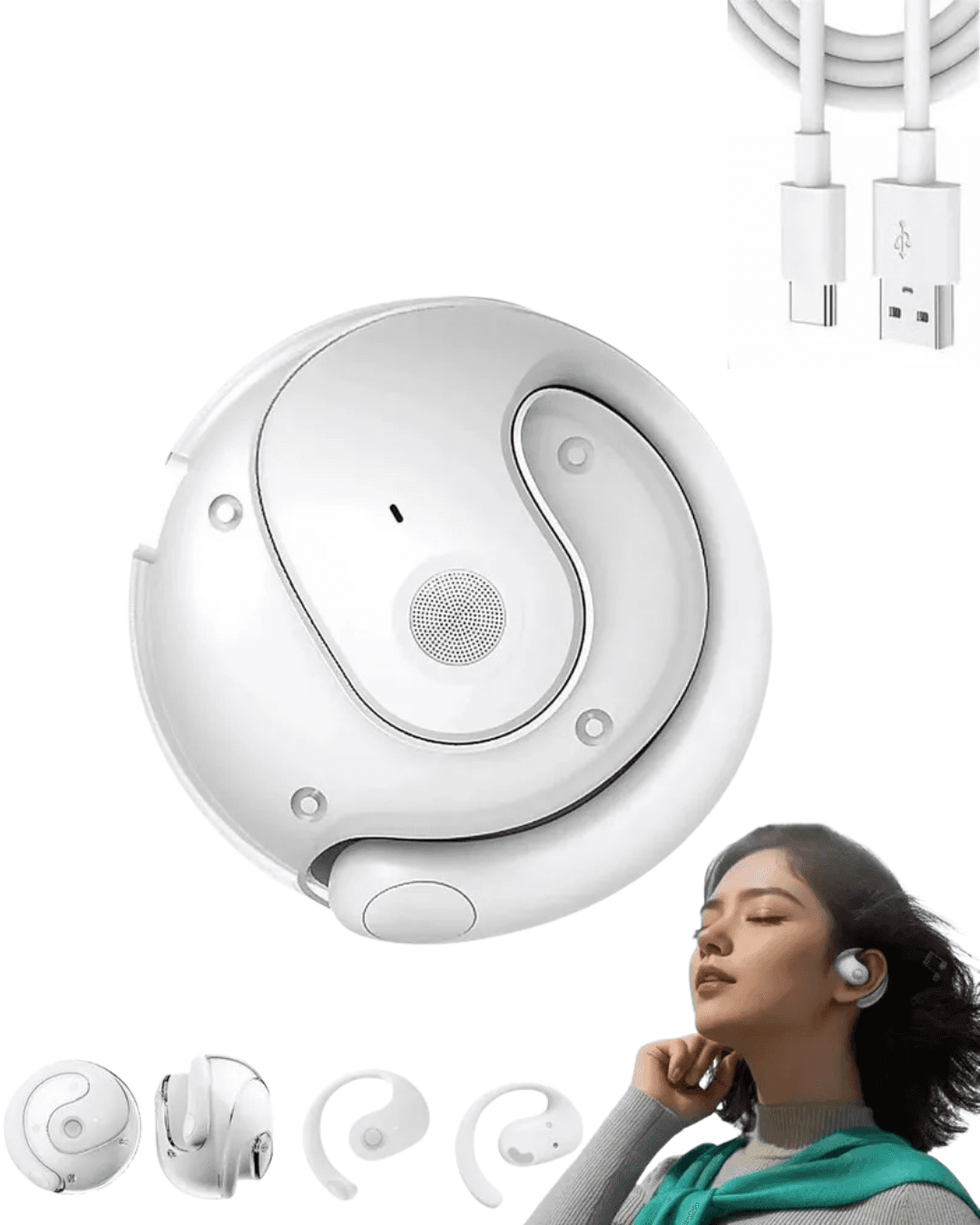 Kablosuz Kulaklık Bluetooth 5.4 Uzun Pil Ömrü Dokunmatik Kontrol Ergonomik Tasarım 5