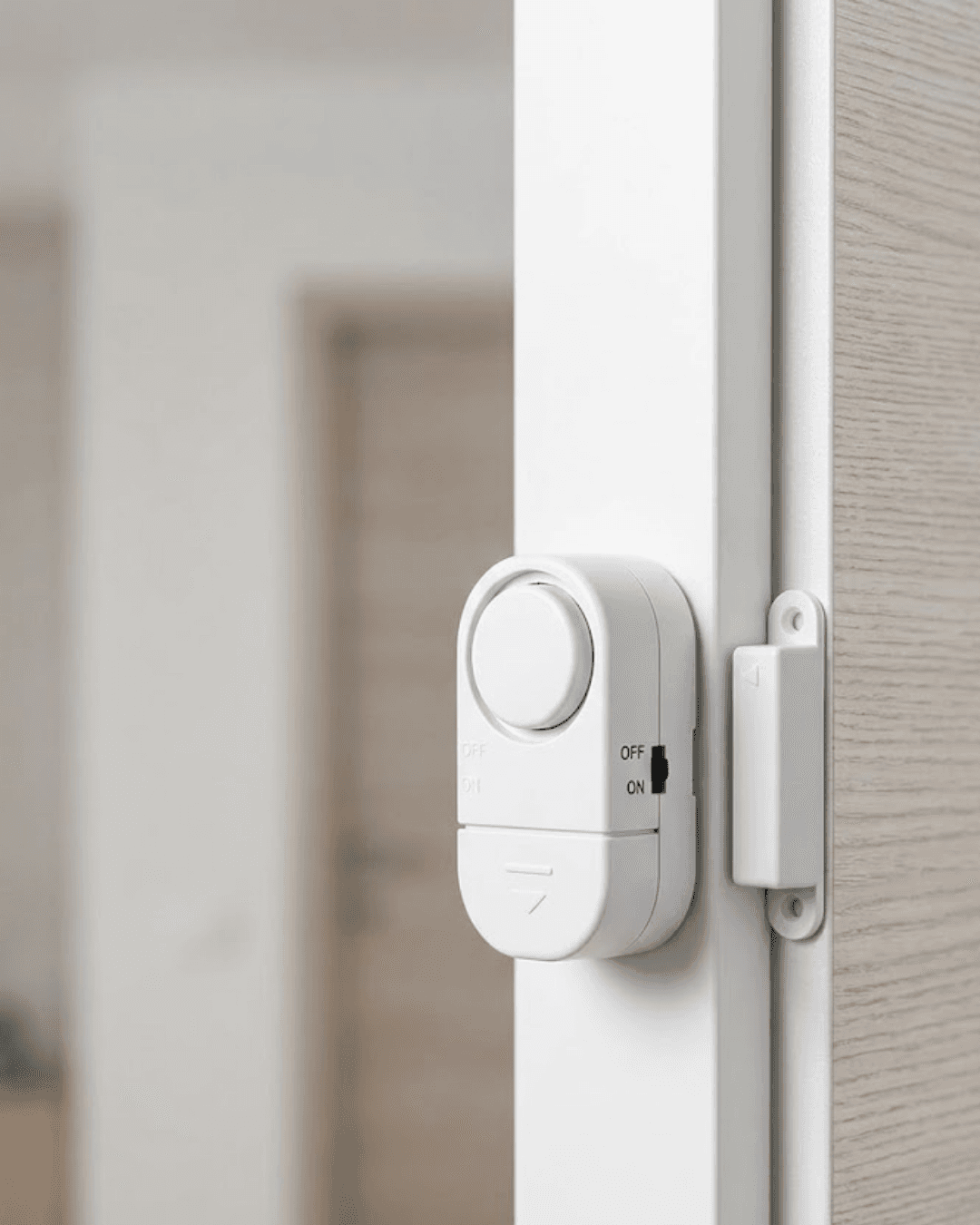 Manyetik Kapı Pencere Alarmı 90 dB Güçlü Sesli Güvenlik Alarm Sistemi