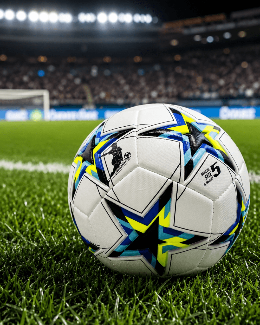 Antrenman ve Maç İçin Futbol Topu | Kaymaz Yüzeyli Dengeli Sekme Yapısı