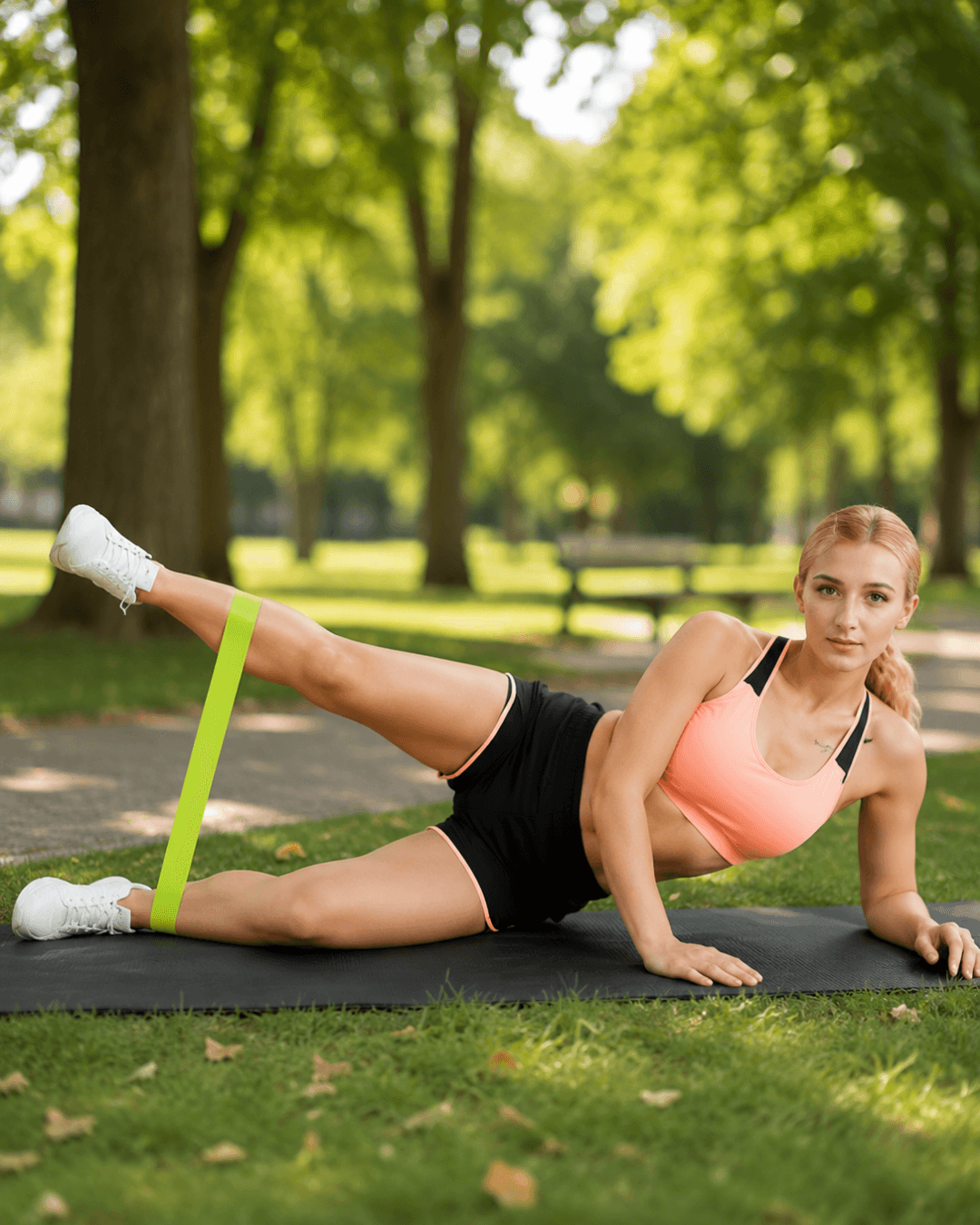 BSY110 Egzersiz Lastiği Direnç Bandı Yoga Pilates Fitness