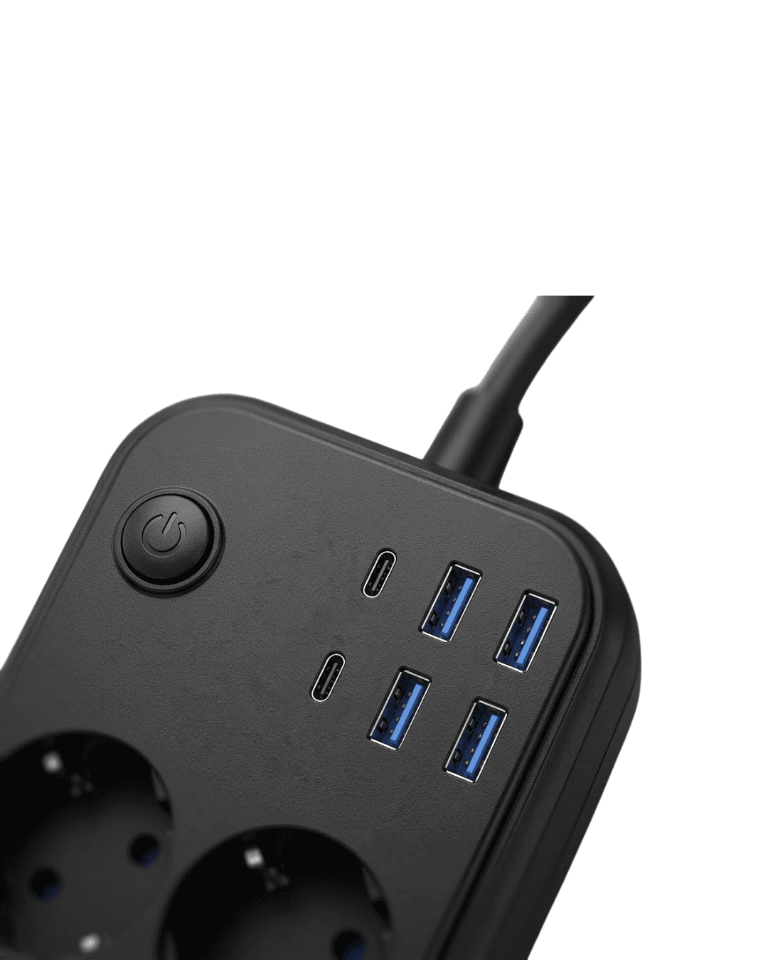 Çoklu Akım Korumalı Priz 3441 - 4 Priz 4 USB 2 Type-C Hızlı Şarj 5
